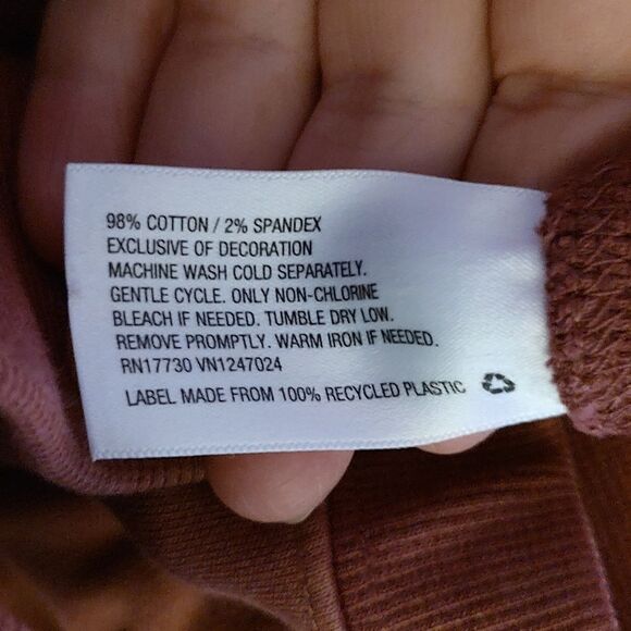 Joy Lab Crushed Berry Joggers New - Picture 3 of 3